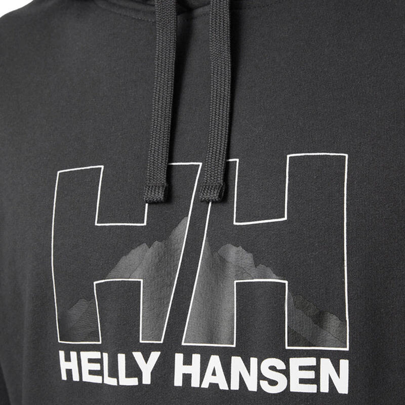 Hooded sweatshirt Helly Hansen nord graphic