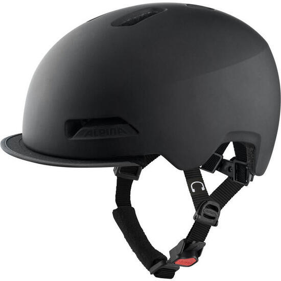 Kask City Brooklyn czarny/neonowy żółty matowy