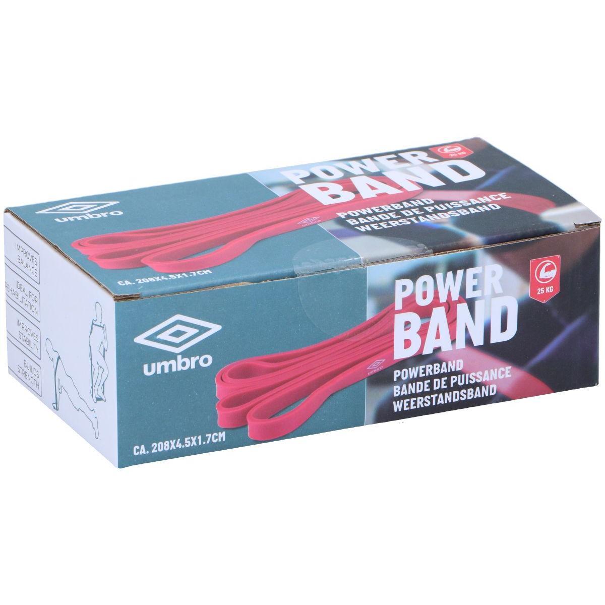 Banda elastica Umbro Powerband 25 kg 4/4