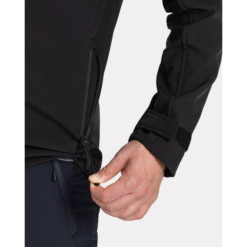 Geaca softshell KILPI Ravio, Negru, Barbati