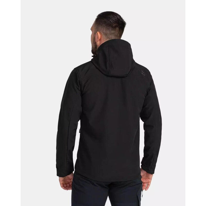 Geaca softshell KILPI Ravio, Negru, Barbati