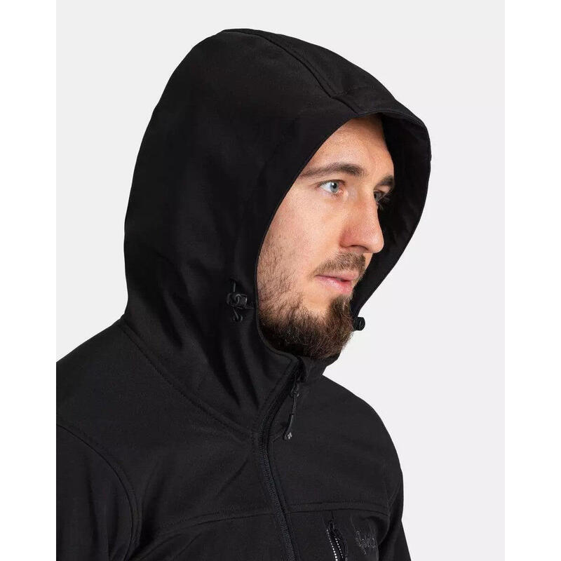 Geaca softshell KILPI Ravio, Negru, Barbati