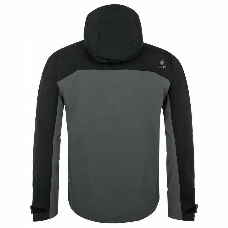 Geaca Softshell KILPI Ravio, Gri Inchis, Barbati