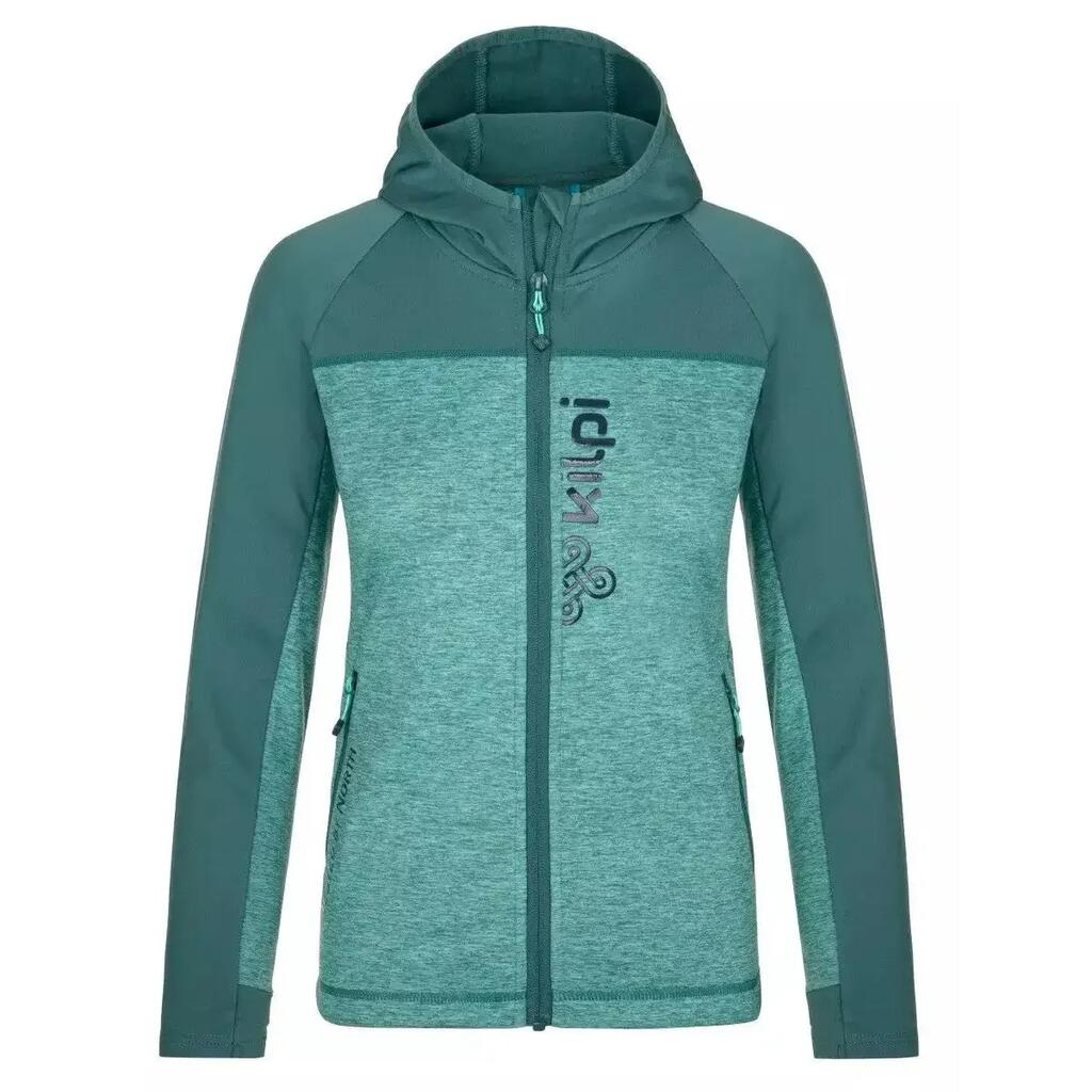 Women's middle layer with hood Kilpi LAYANA-W
