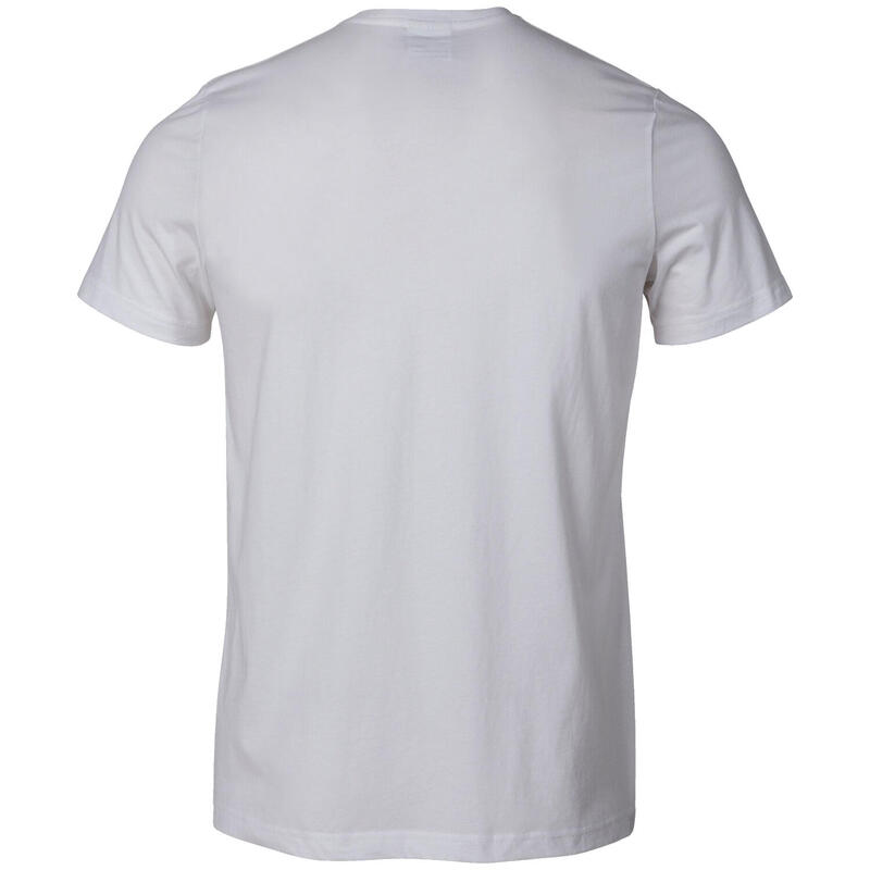 Camiseta fútbol adulto ajuste slim Joma Versalles, blanco