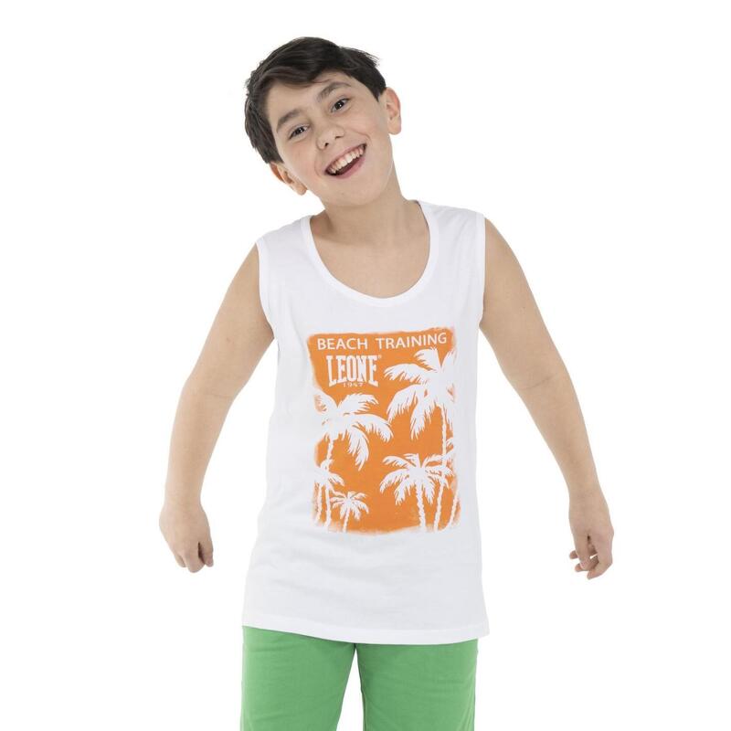 Conjunto para niño compuesto por camiseta y pantalón corto Leone Beach