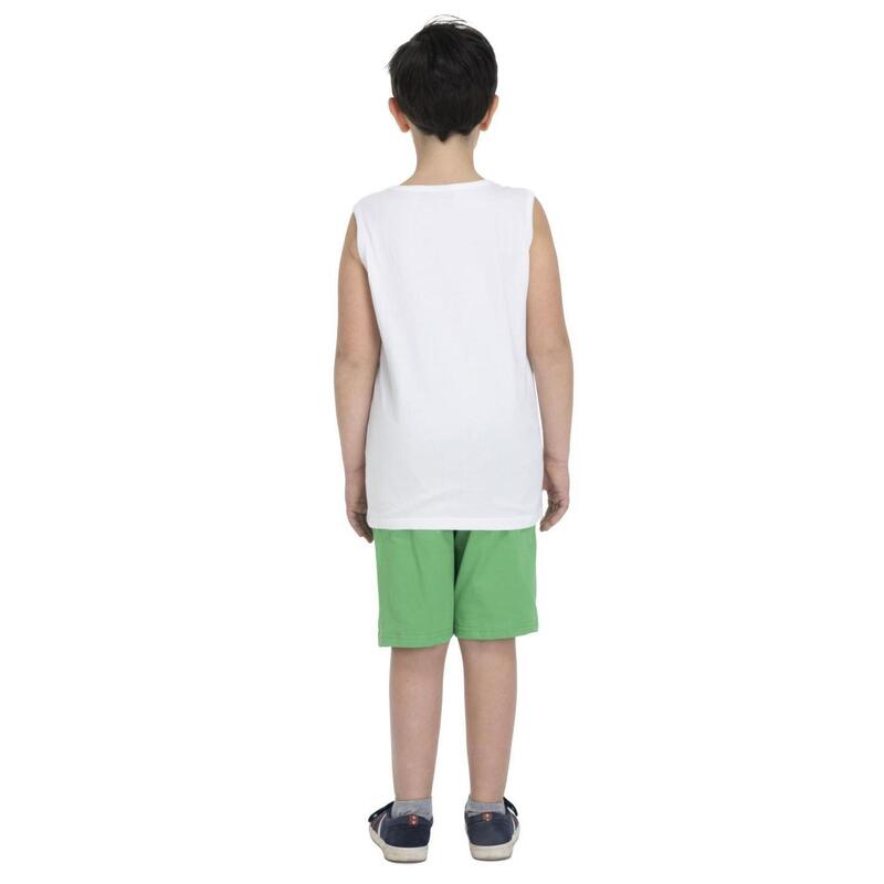 Conjunto para niño compuesto por camiseta y pantalón corto Leone Beach
