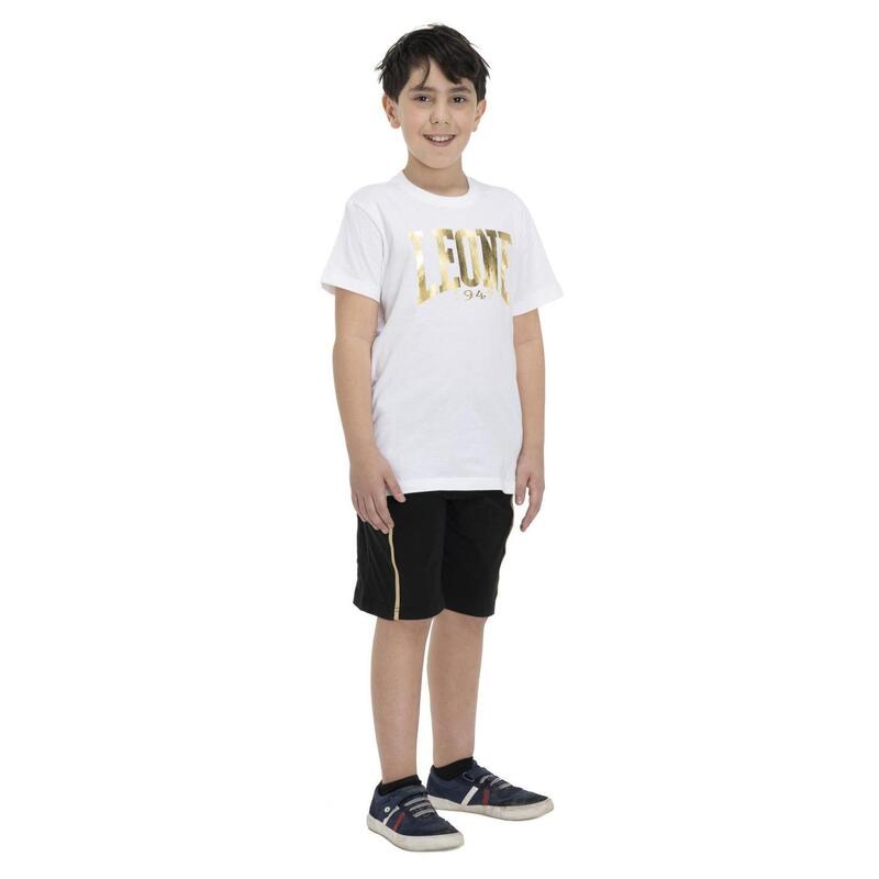 Complete set korte broek en t-shirt voor jongen Gold