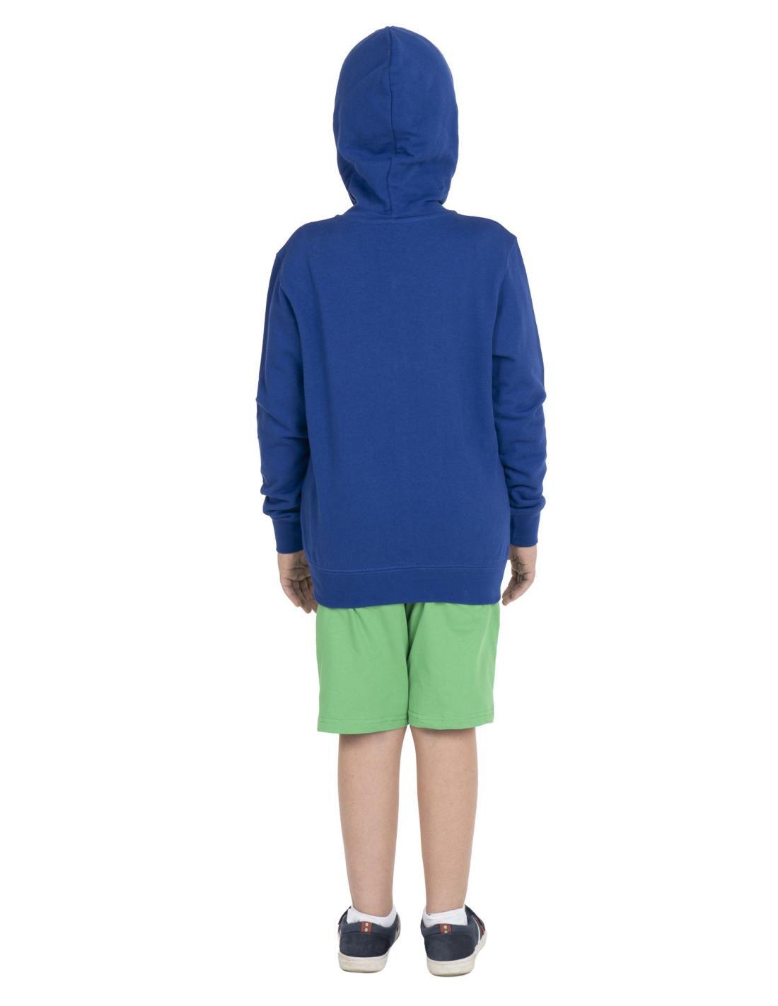 Sweat zippé garçon à capuche Leone Basic 4/5
