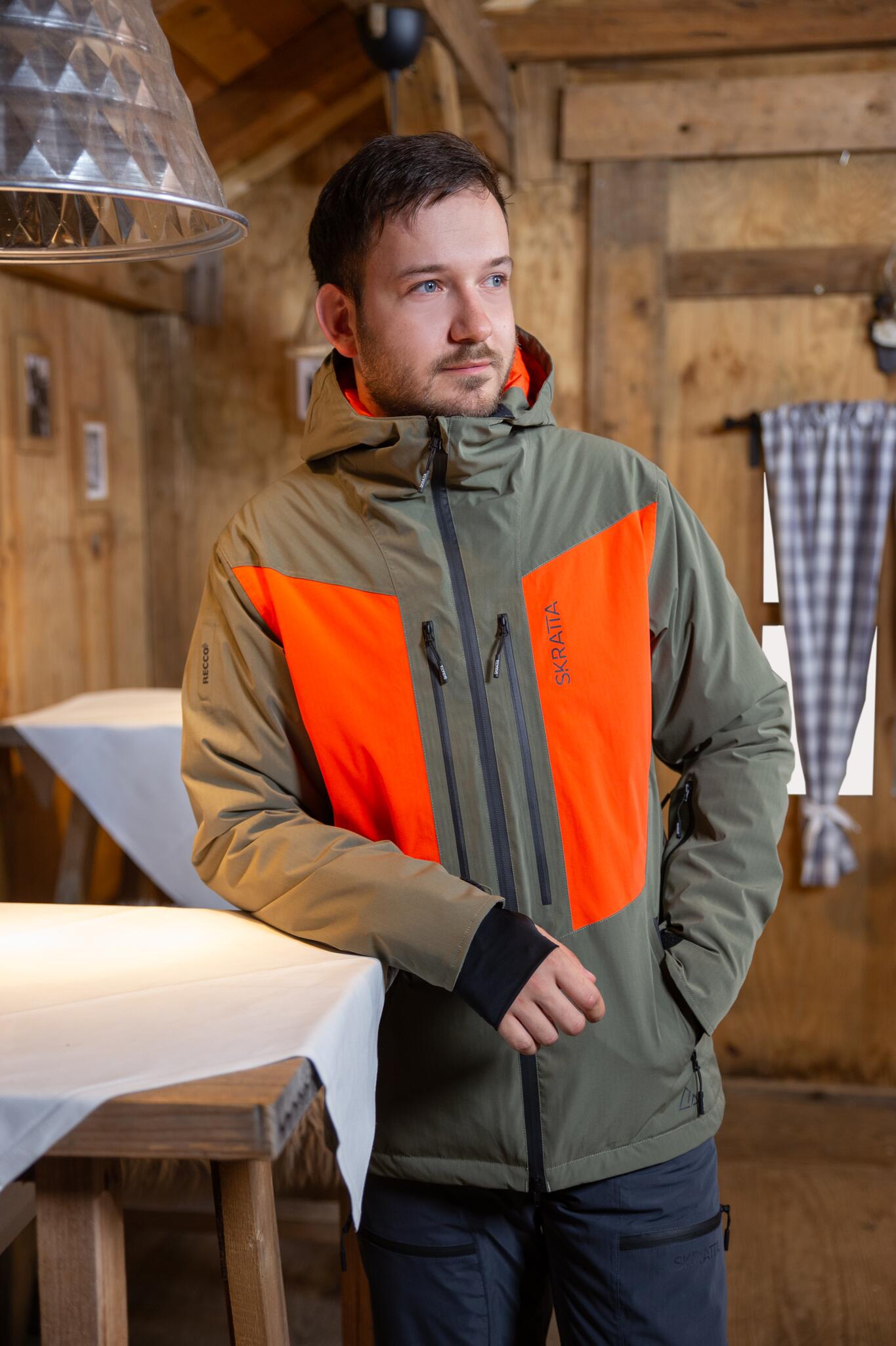 Wattierte Skijacke Jesper Herren 4/4
