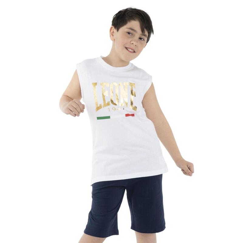 T-shirt sans manches pour enfants Leone Gold