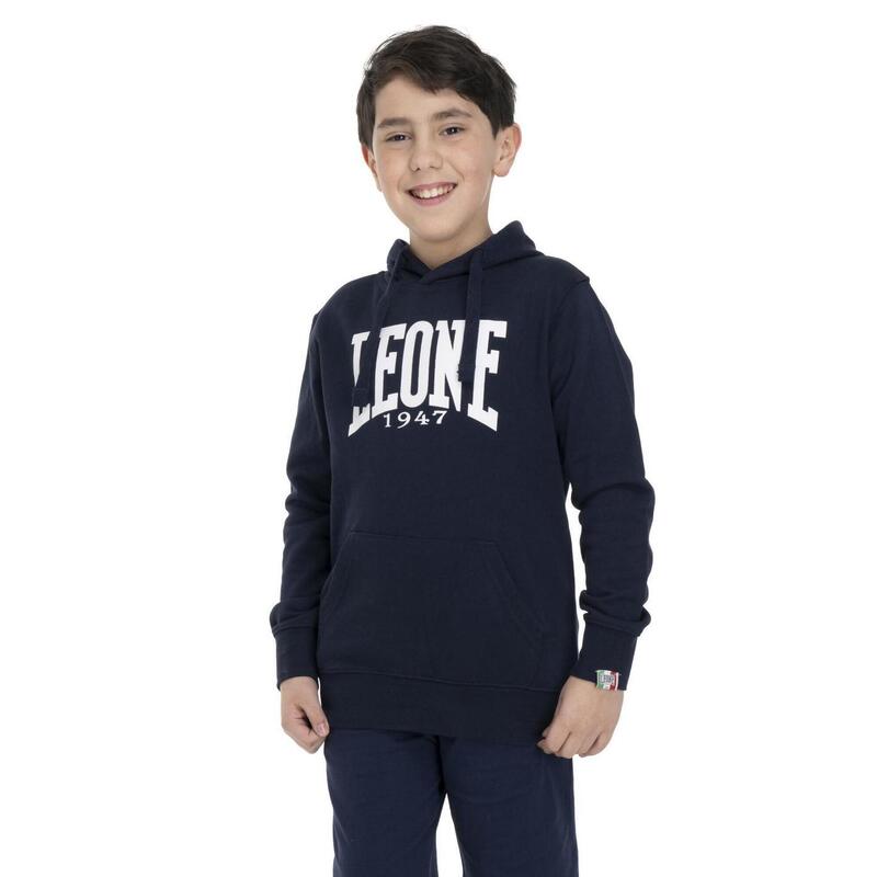 Sweat garçon à capuche Leone Basic