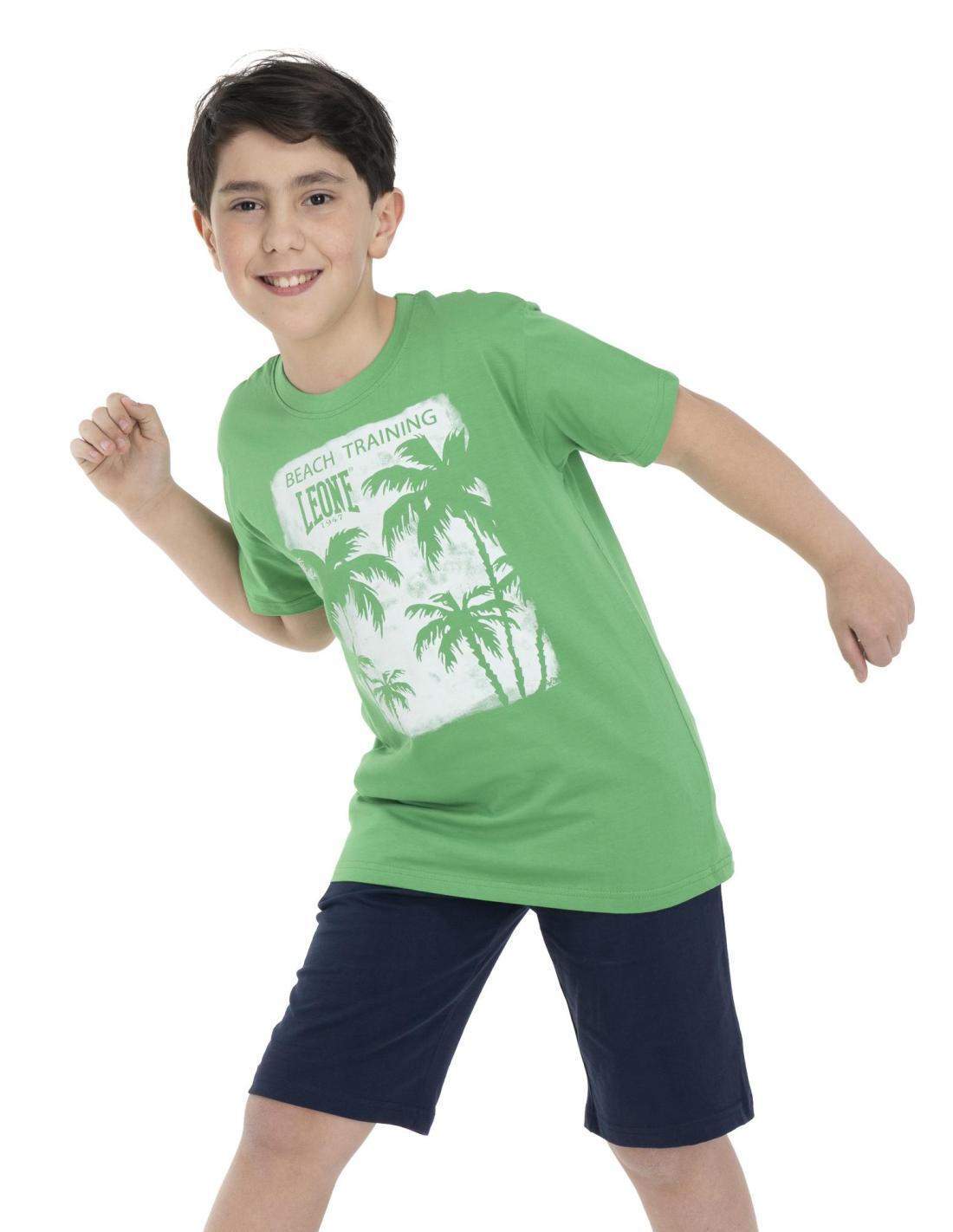T-shirt stampa palme da bambino Beach 5/5