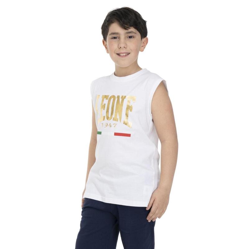 Camiseta sin mangas para niño Leone Gold