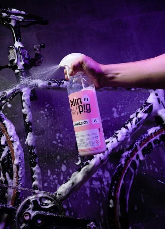 Pack 6 unidades Limpiador Bicicletas biodegradable Klinpig 1 L 3/4