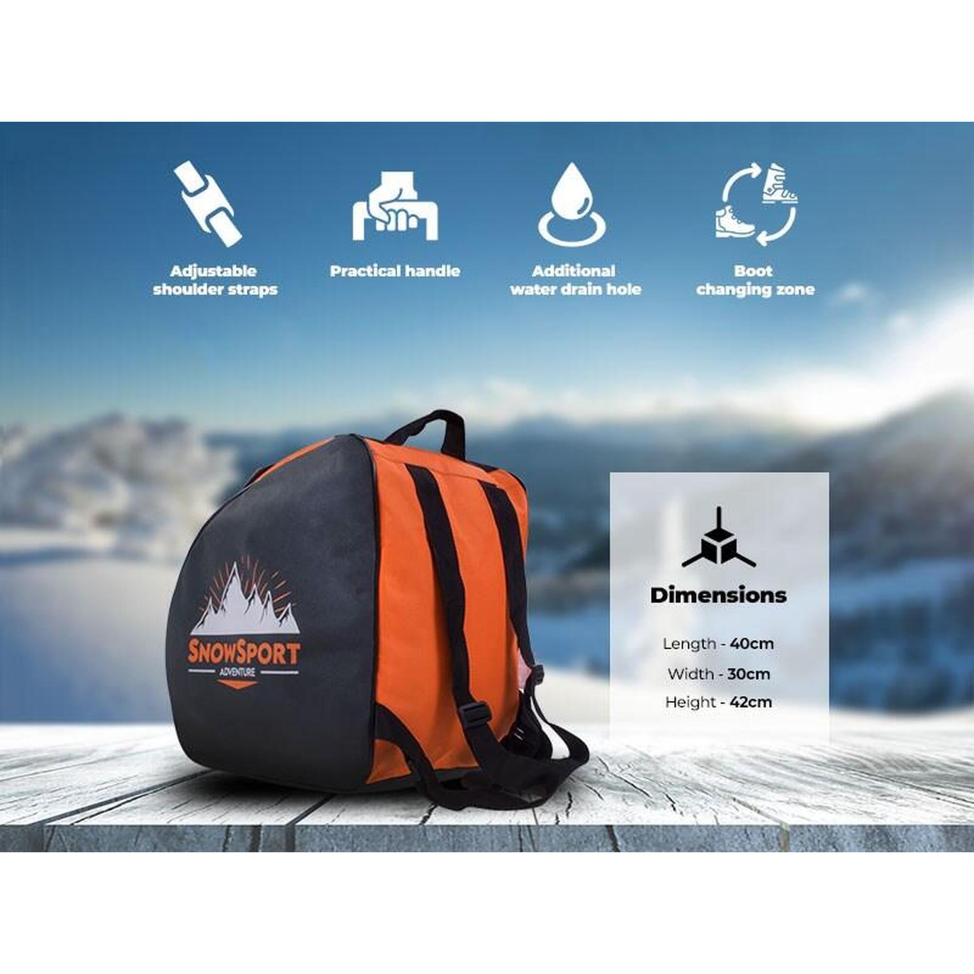 Pokrowiec na buty narciarskie Snowsport BootBag Orange