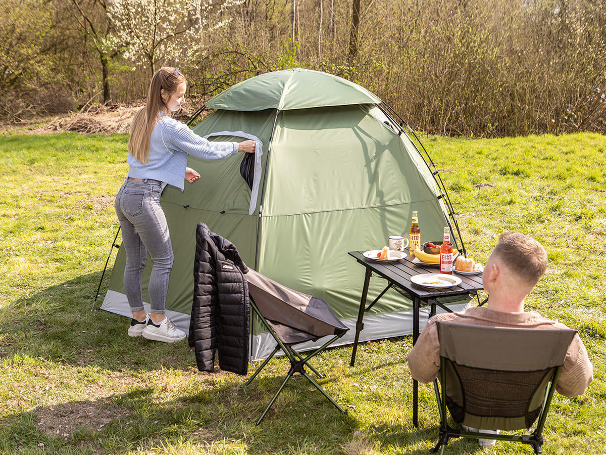 Tente dôme Namsos Sleeper - Camping - 2 personnes - Sol cousu - double portes 2/9