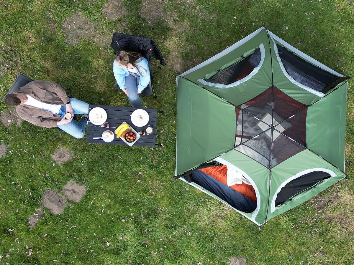 Tente dôme Namsos Sleeper - Camping - 2 personnes - Sol cousu - double portes 4/9