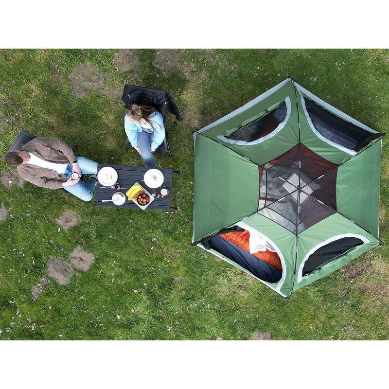 Koepeltent Namsos Sleeper - Camoing - Tent voor 2 personen, ingenaaide tentvloer