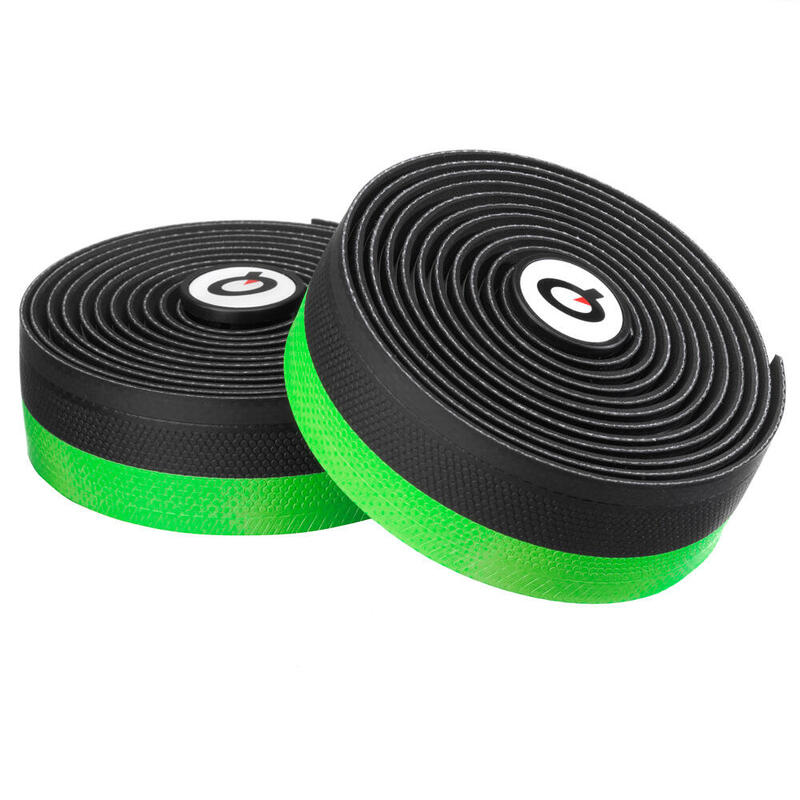 Prologo Handlebar Tape 2 Gel Black/Fluo Green Tape PROLOGO