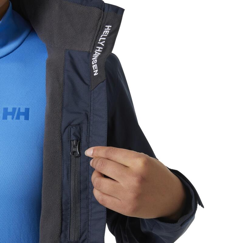 Damesjack met kap Helly Hansen crew midlayer