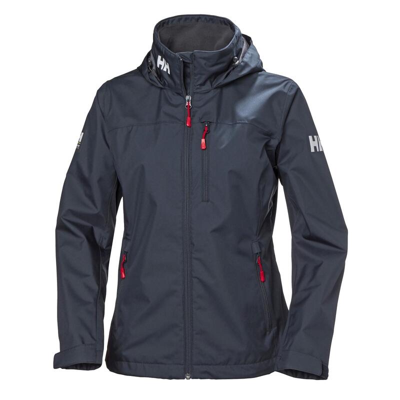 Damesjack met kap Helly Hansen crew midlayer