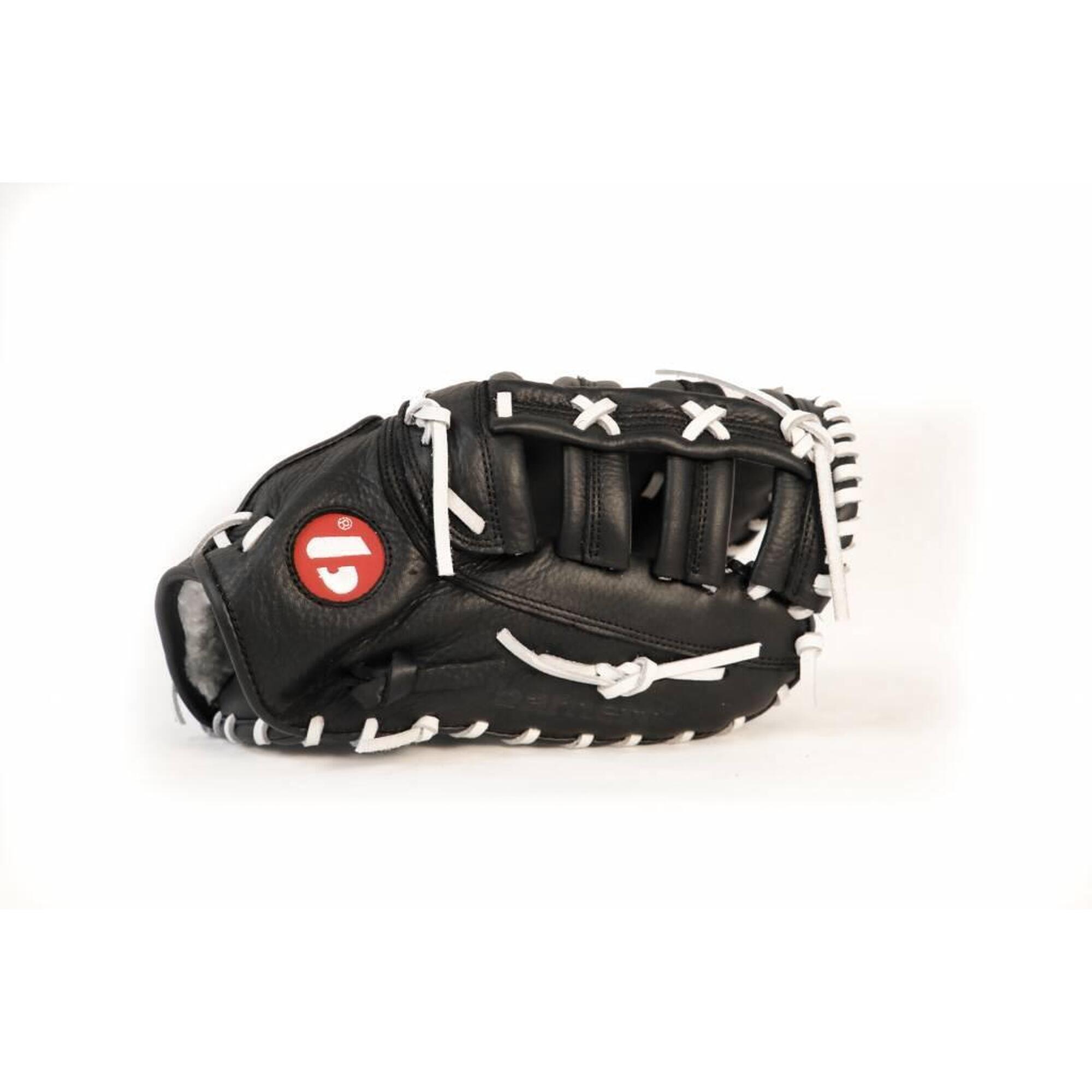 Barnett - Gl-301 Reg, 12.5'' Gant De Baseball En Cuir, Noir (pour Lancer À Droite) - Gant De Baseball - Noir - 12.5" - Decathlon