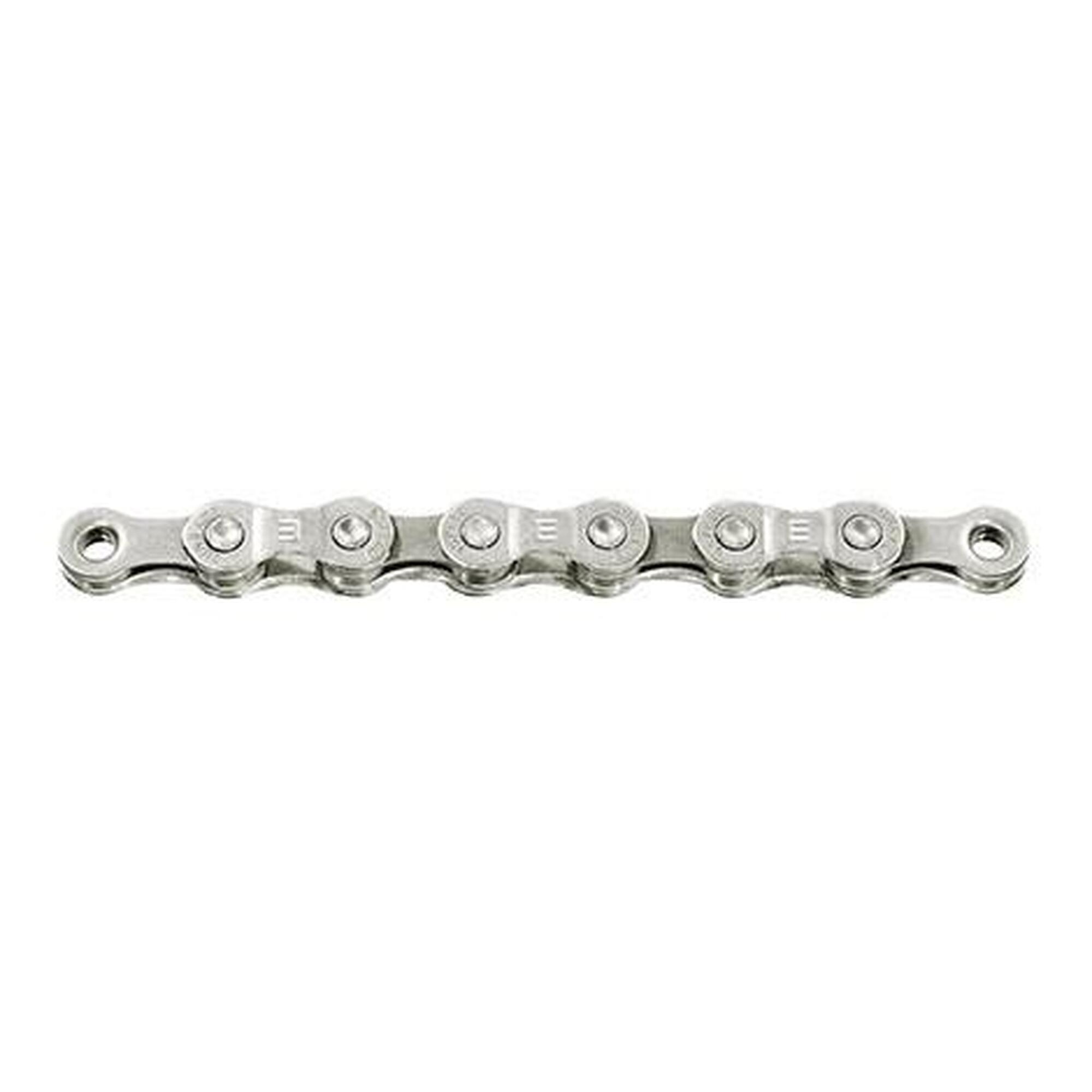 Collier de vélo de sunrace 9 vitesses argent cnm9e blister