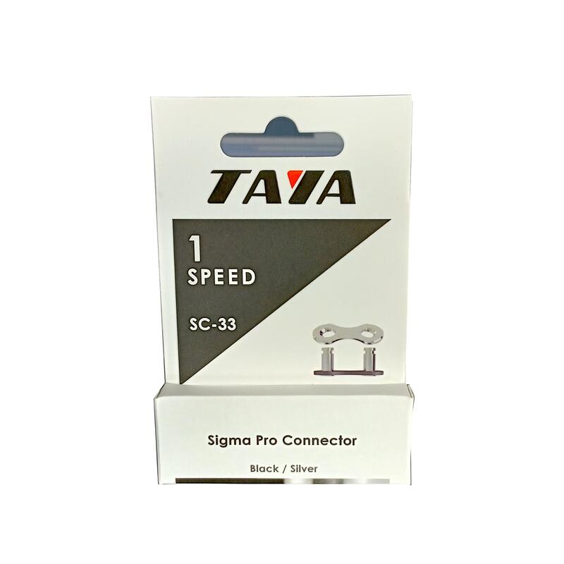 Taya Maillon de chaîne sigma pro 1/2x1/8 noir par 2 pièces sur carte