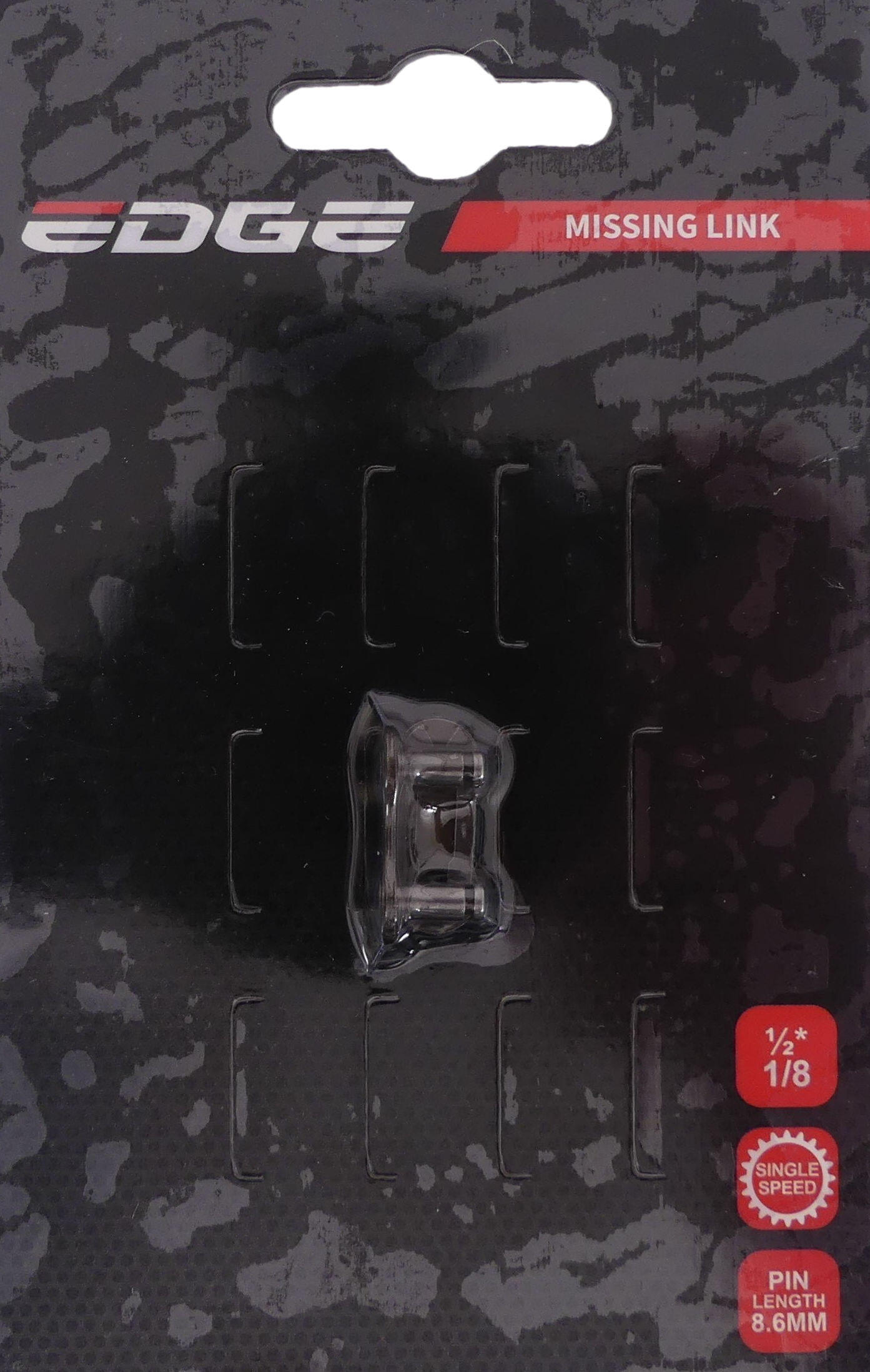 Enlace de cadena Edge 1/2 x 1/8 - Confiable enlace faltante 2/3