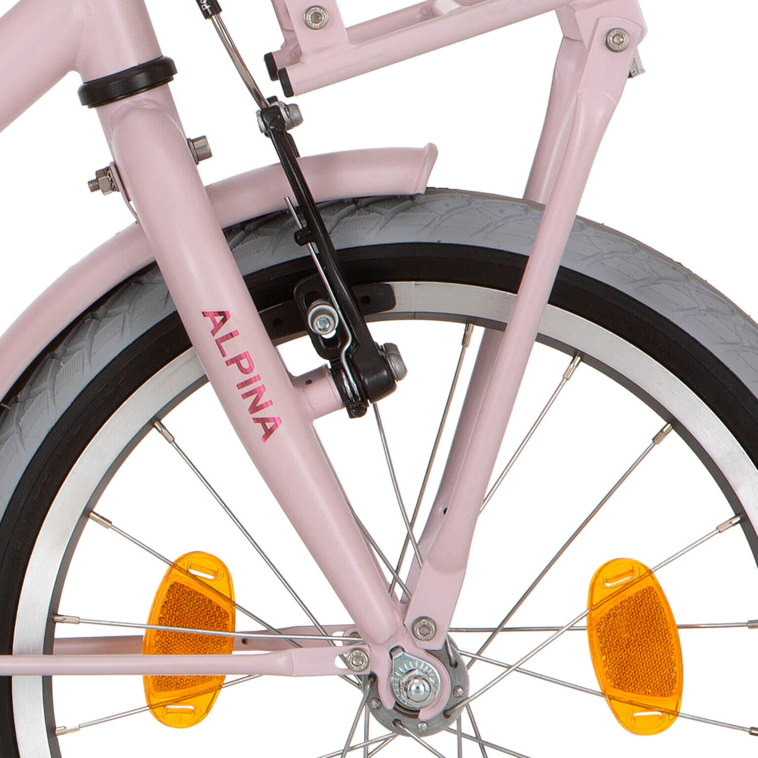 ALPINA Alpina voorvork 16 Cargo M pearl pink matt