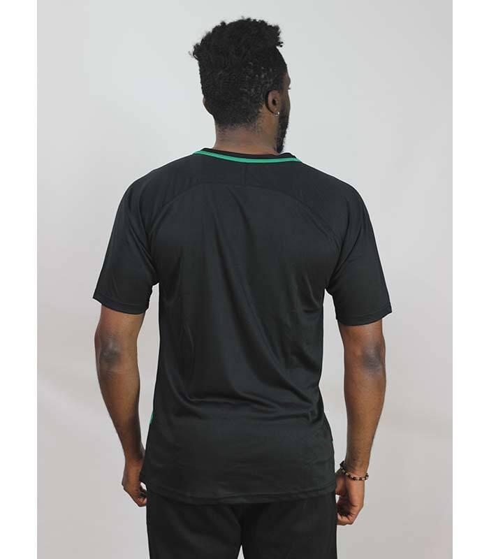 T-shirt uomo givova verde/nero 4/4