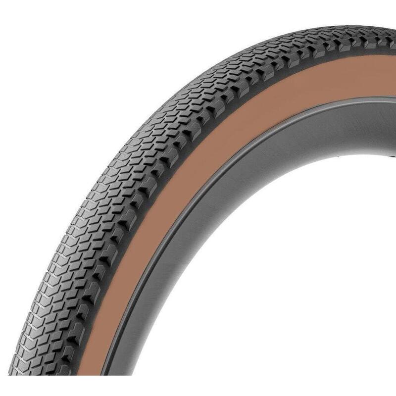 Deli Tire gravel sa-300 40-622 700x38c zwart-bruin met reflectie