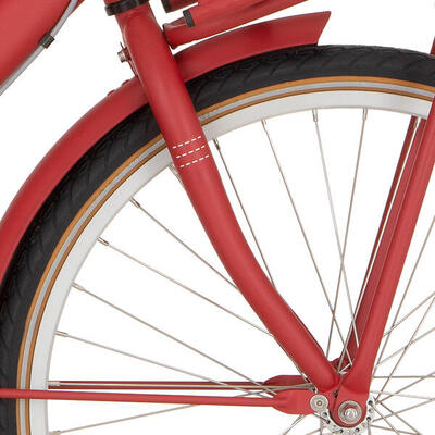 Cortina 24 u4 meisjesfiets voorvork in true red matt