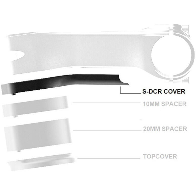 Deda Cover Superbox 70-80mm nylon zwart