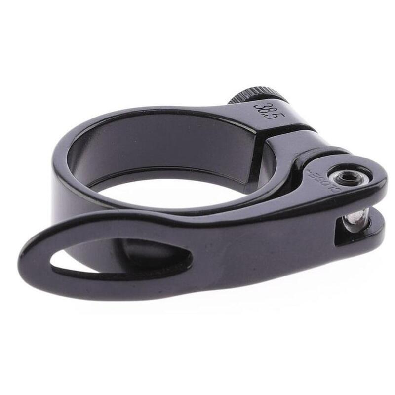 Collier de tige de selle aluminium 34.9 noir