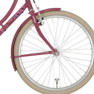 Alpina tingle 26 inch rode voorvork - betrouwbaarheid en comfort