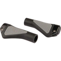 Paire de poignées Grips style #45 - 132/132 mm avec bague de serrage