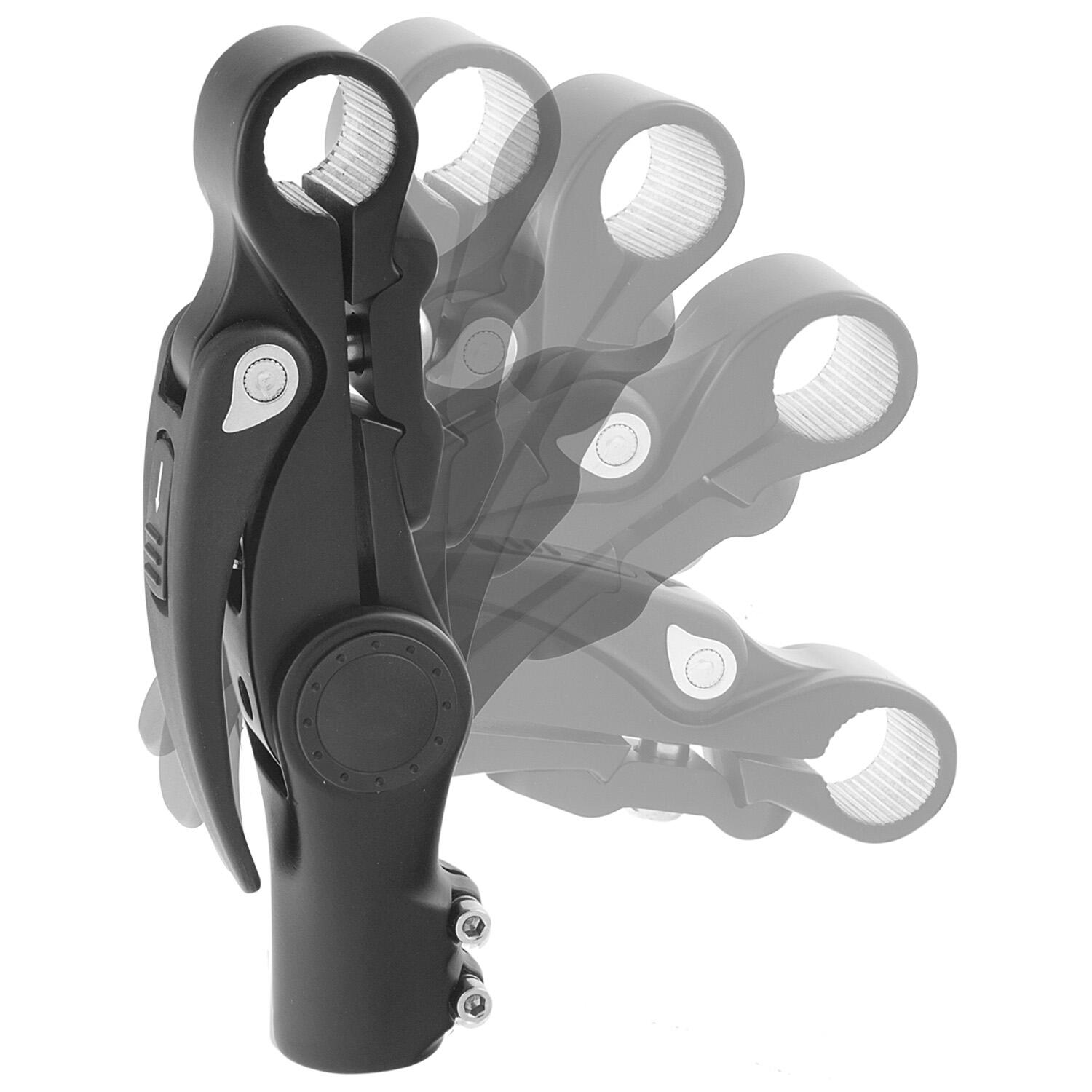 Stuurpen verstelbaar met hevel 31,8 / 110 / 28,6 mm - mat zwart 2/3