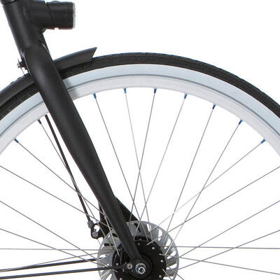 Cortina blau rb voorvork in matt zwart - perfect voor dames en heren