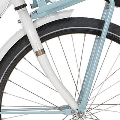 Cortina u4 mini voorvork 24 inch voor meisjes in wit parels