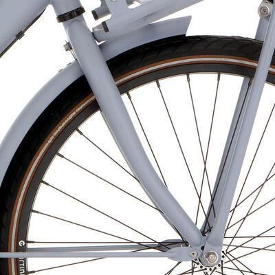 Cortina 24 inch u4 meisjes voorvork in neutral grey matt