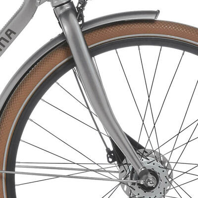 Cortina voorvork foss blei metaal matt voor u4 d fiets