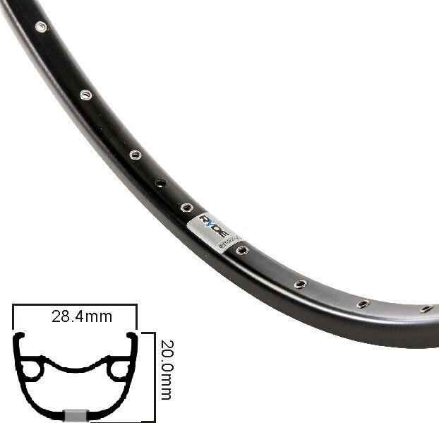 RYDE Ryde Rival 23 Velg 28 Inch Zwart Disc 32 Gaats