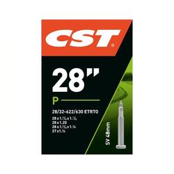 CST Chambre à Air 28x1 5/8x1 1/8, ETRTO 28 32-622/630, Valve Presta 48 mm