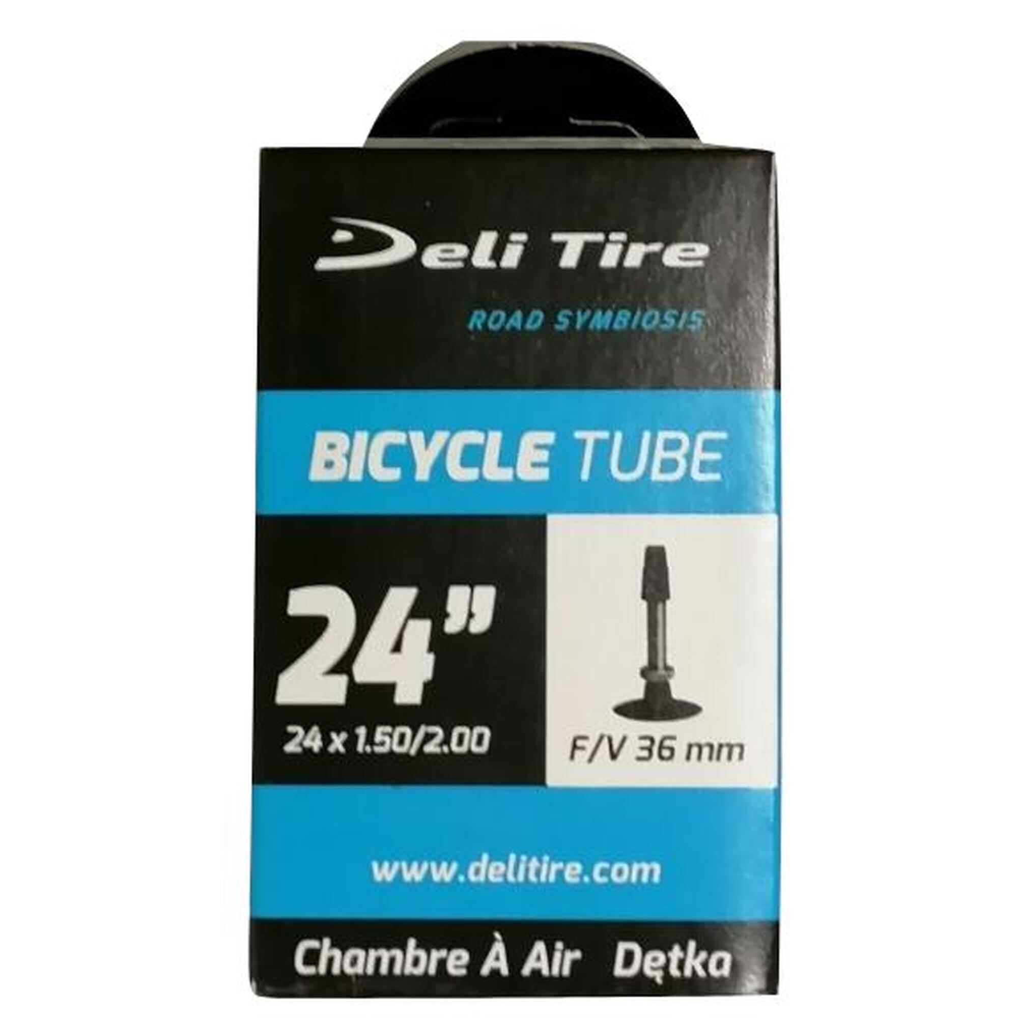 Copertone Deli K-6302 Per Rimorchio Bici 12 1/2 X 2 1/4 (62-203) - Nero, Gomma Resistente