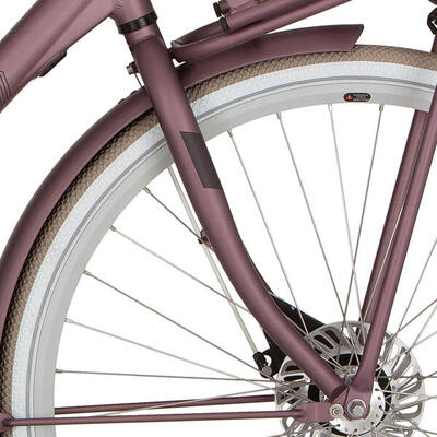 Cortina e-u4 familie spicy silver matt voorvork voor fietsen