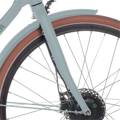 Cortina e-foss voorvork in blue haze matt voor 28 inch fietsen