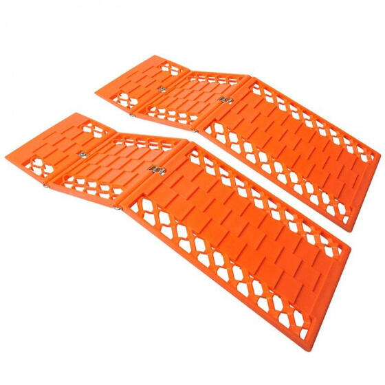Ensemble pliable de tapis antidérapant 60 x 18 cm orange
