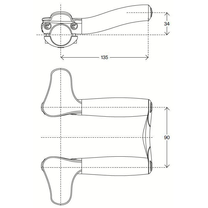 Deda Opzetstuur Carbon Blast